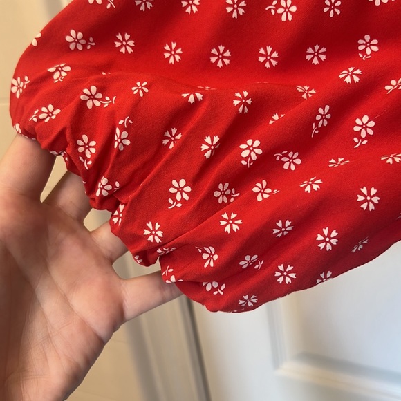 MADEWELL Sophia Mini Dress in Bandana Flower WITH Pockets! Size M - Picture 9 of 10